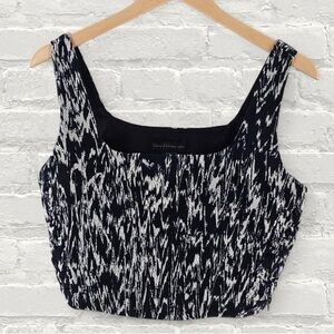 Stylish Black and White Women's Top